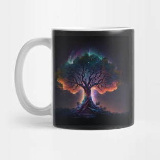 Tree of Life at Night - Celestial Balance Mug